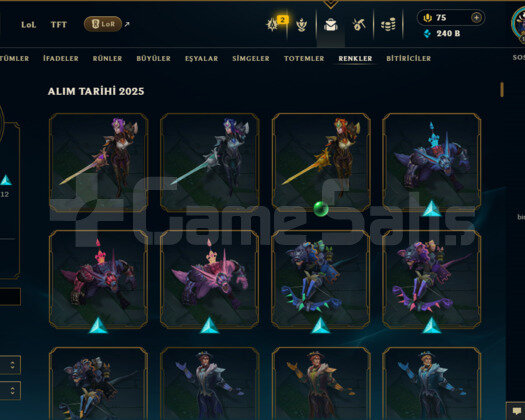 İLK SAHİBİNDEN 1082 LVL FULL+ FULL HESAP