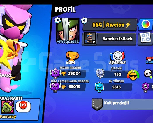 35.000 KUPA 74 KARAKTER 12 ELMAS