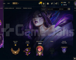 EUW | 590 SKİN | ALTIN 1