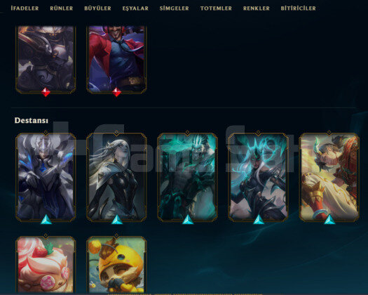 EUW FRESH HESAP 57LEVEL/14KOSTÜM