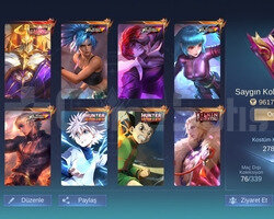 Mlbb Saygın 4 Gus Kof Collector Arlott Legend Jh.