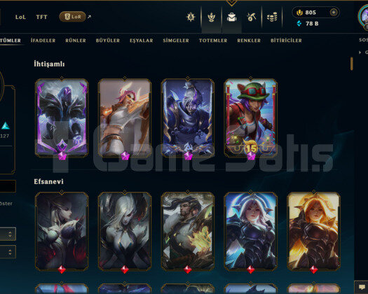 EUW | 188 SKİN | ALTIN 3