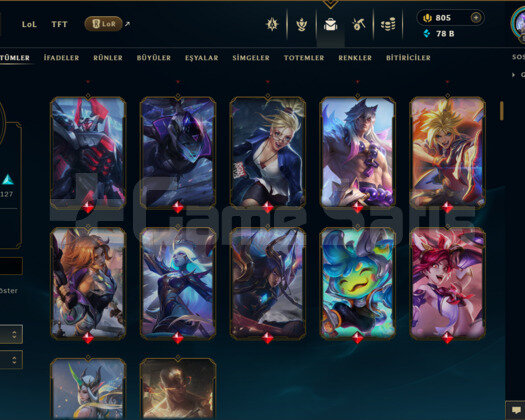 EUW | 188 SKİN | ALTIN 3