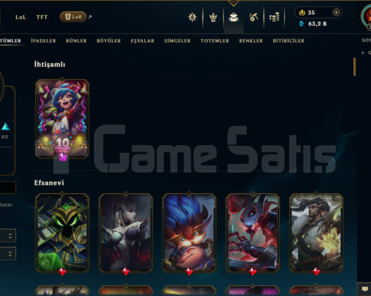 TR | 137 SKİN | UNRANKED