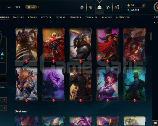 TR | 137 SKİN | UNRANKED