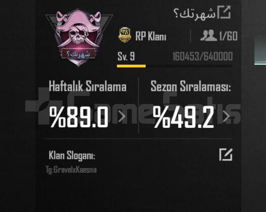 9.2 SEVİYE İSİM DEĞİŞTİRME AÇIK KLAN