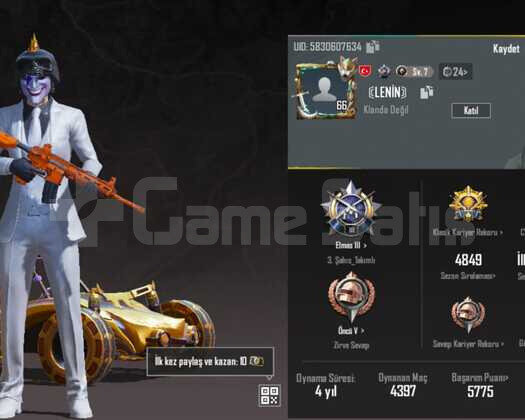 Pubg mobile hesab