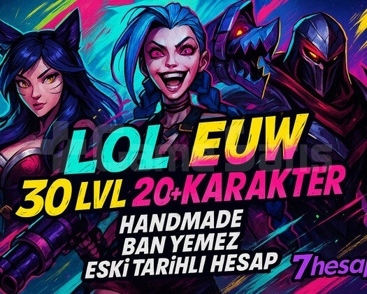 BAN YEMEZEUW 20+ Şampiyon 30 Lvl Unranked