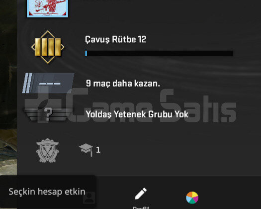 SEÇKİN GİREBİLİR PRİME HESAP