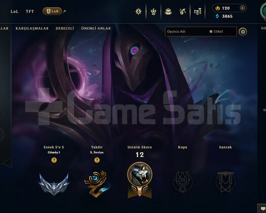 TR Demir 4 | 5 Kostüm - 34 Hero | LoL