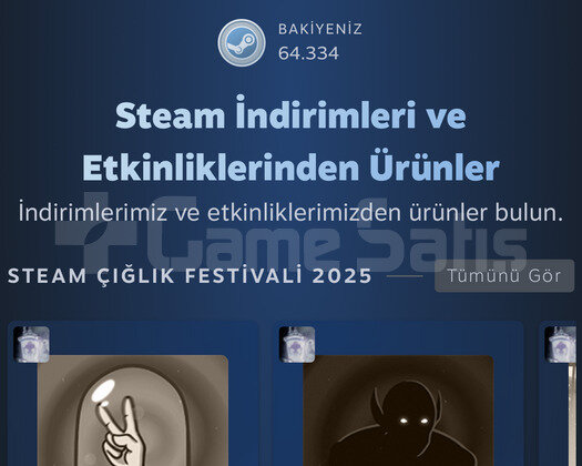 20.000 STEAM PUANI ANINDA TESLİMAT