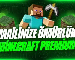 FIRSAT ! ÖMÜRLÜK MİNECRAFT PREMİUM HESAP