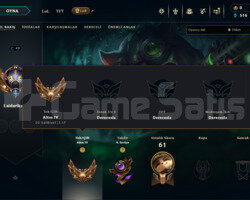 LEAGUE OF LEGENS EUW SMURF FRESH SATILIK HESAP