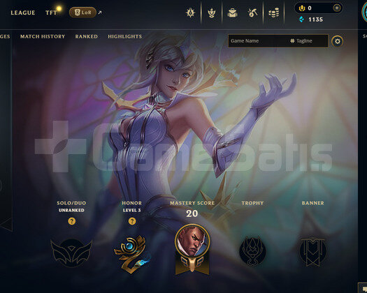 EUW Unranked | 1 Kostüm - 30 Hero | LoL Hesap