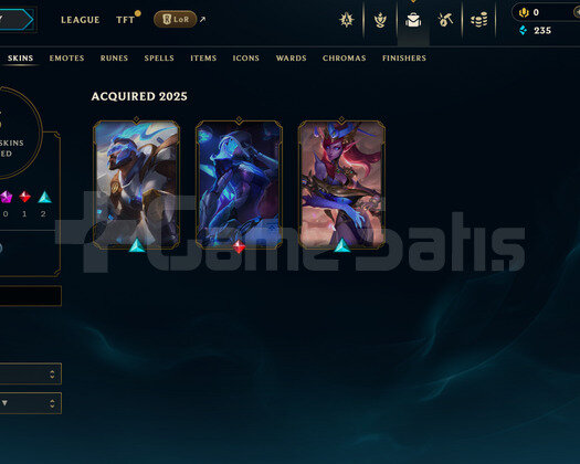 EUW Unranked | 3 Kostüm - 32 Hero | LoL Hesap