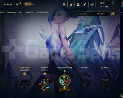 EUW Unranked | 5 Kostüm - 33 Hero | LoL Hesap