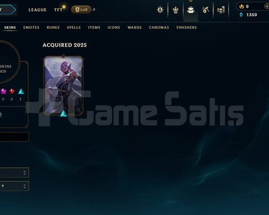 EUW Unranked | 1 Kostüm - 26 Hero | LoL Hesap