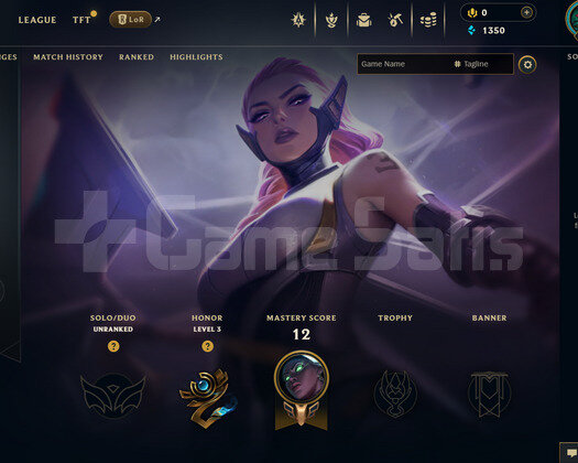 EUW Unranked | 1 Kostüm - 26 Hero | LoL Hesap