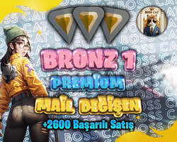 TR - BRONZ 1- MAİL DEĞİŞEN +20 LEVEL ELLE KASILMIŞ