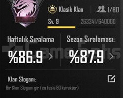 9.5 SV İSİM AKTİF KLAN SERİ TESLİMAT NOKTASI