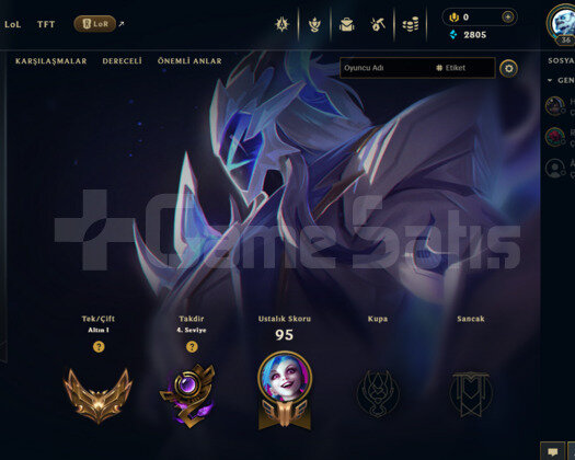 EUW GOLD 1 / 4 KOSTÜM