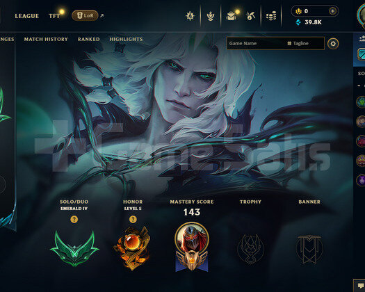 EUW ZUMRUT SORUNSUZ HESAP!!!