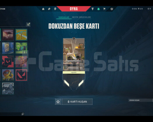 Valorant Altın 3 hesap