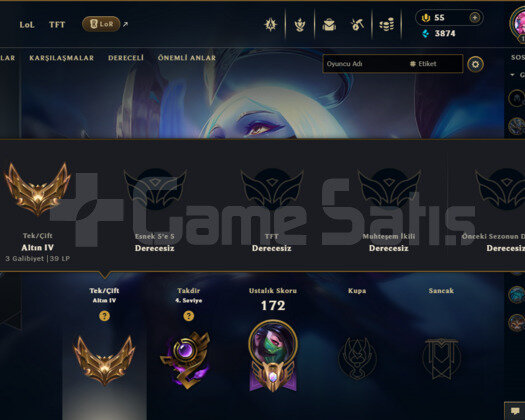 TR GOLD 4/58KOSTÜM/+40LP GAİN