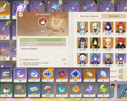 Genshin+Hsr skinli+10 wish tek hesap