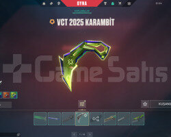 TR | VCT 25 KARAMBİT/KURONAMİ/KELEBEK MAİL HESAP