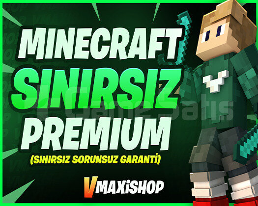 Minecraft Sınırsız Premium | Garanti + Destek