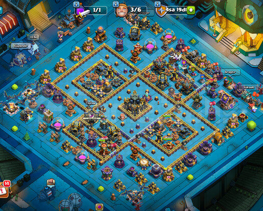 215 SV CLASH OF CLANS HESABI / DEMİRCİ DETAYLI !