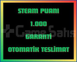 1.000 Steam puanı