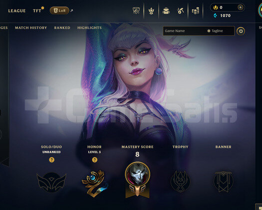 EUW Unranked | 3 Kostüm - 21 Hero | LoL Hesap