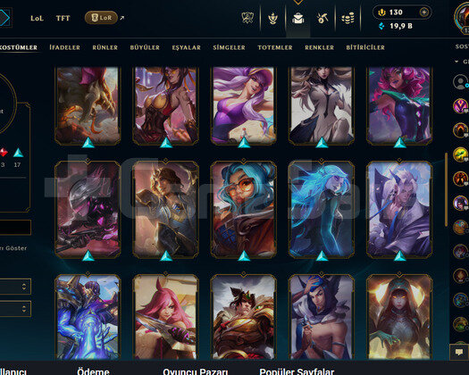 36 skin flex dia sol q zümrüt çar  119 lvl