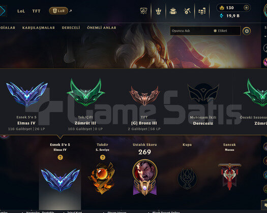 36 skin flex dia sol q zümrüt çar  119 lvl