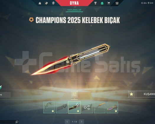 TR | CHAMPIONS 25 SET/RGX KARAMBİT/KAOS MAİL HESAP