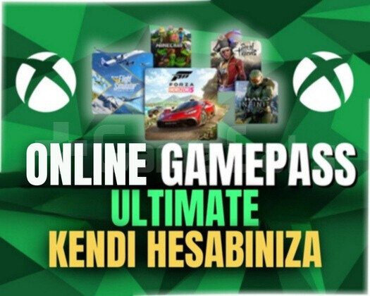 Kendi Hesabınıza + Xbox Gamepass Ultimate