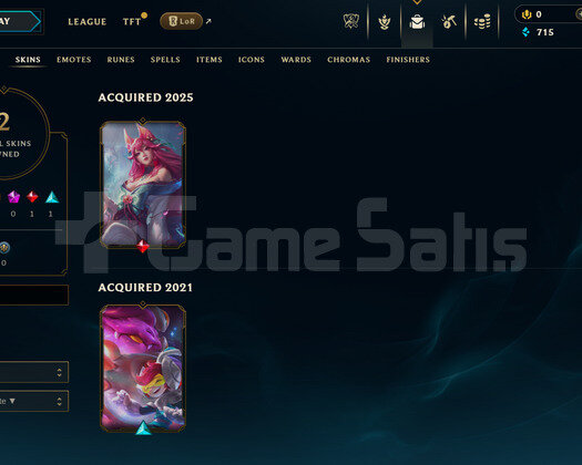 EUW Unranked | 2 Kostüm - 31 Hero | LoL Hesap