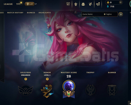 EUW Unranked | 2 Kostüm - 31 Hero | LoL Hesap