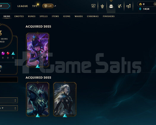 EUW Unranked | 3 Kostüm - 26 Hero | LoL Hesap