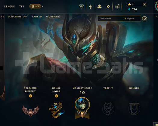 EUW Bronz 4 | 3 Kostüm - 36 Hero | LoL Hesap