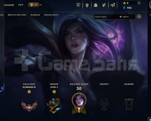 EUW Bronz 3 | 2 Kostüm - 39 Hero | LoL Hesap