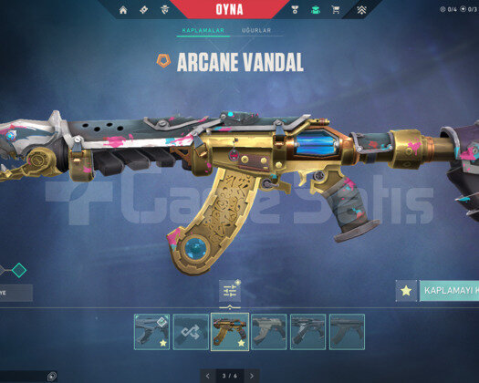 ARCANE SETLİ GUARDİANINA KADAR 3 SKİNLİ ACC!