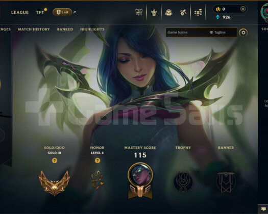 EUW GOLD 3 ÇOK AZ OYNANMIŞ 4 KOSTÜM
