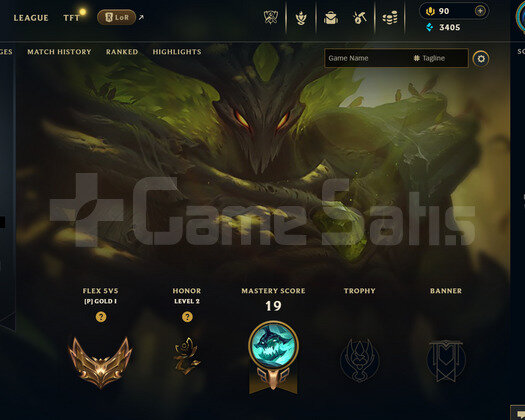 EUW Esnek Gold 1 | 4 Kostüm - 34 Hero | LoL Hesap