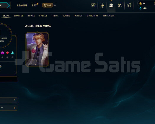 EUW Bronz 3 | 1 Kostüm - 26 Hero | LoL Hesap