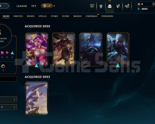 EUW Gold 4 | 5 Kostüm - 34 Hero | LoL Hesap