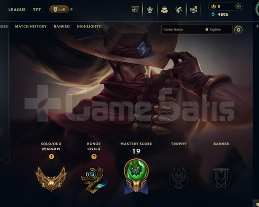 EUW Gold 4 | 5 Kostüm - 34 Hero | LoL Hesap