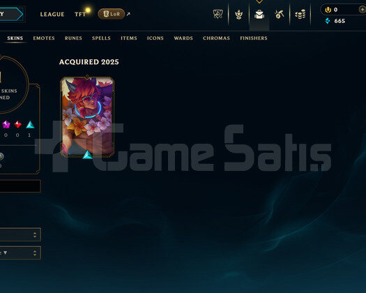 EUW Unranked | 1 Kostüm - 30 Hero | LoL Hesap